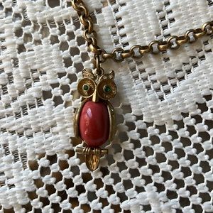 CAbi Owl Pendant Necklace